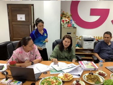 คณะวิจัย โครงการ “การพัฒนานวัตกรรมเพื่อการแก้ปัญหาผักตบชวาในแม่น้ำวังภายใต้หลักปรัชญาเศรษฐกิจพอเพียง
