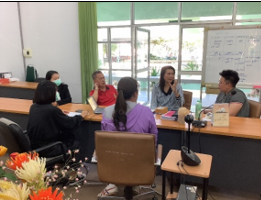 คณะวิจัย โครงการ “การพัฒนานวัตกรรมเพื่อการแก้ปัญหาผักตบชวาในแม่น้ำวังภายใต้หลักปรัชญาเศรษฐกิจพอเพียง