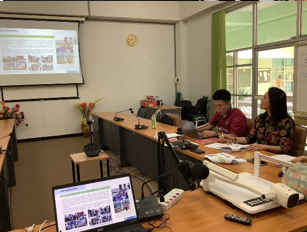คณะวิจัย โครงการ “การพัฒนานวัตกรรมเพื่อการแก้ปัญหาผักตบชวาในแม่น้ำวังภายใต้หลักปรัชญาเศรษฐกิจพอเพียง