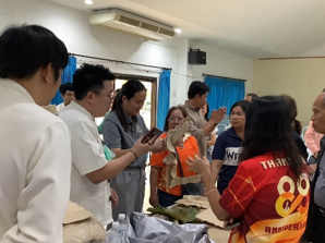 คณะวิจัย โครงการ “การพัฒนานวัตกรรมเพื่อการแก้ปัญหาผักตบชวาในแม่น้ำวังภายใต้หลักปรัชญาเศรษฐกิจพอเพียง