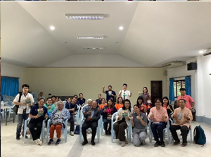 คณะวิจัย โครงการ “การพัฒนานวัตกรรมเพื่อการแก้ปัญหาผักตบชวาในแม่น้ำวังภายใต้หลักปรัชญาเศรษฐกิจพอเพียง
