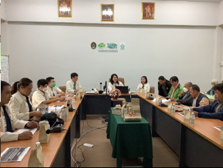 คณะวิจัย โครงการ “การพัฒนานวัตกรรมเพื่อการแก้ปัญหาผักตบชวาในแม่น้ำวังภายใต้หลักปรัชญาเศรษฐกิจพอเพียง